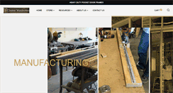 Desktop Screenshot of heavydutypocketdoorframes.com