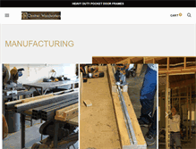 Tablet Screenshot of heavydutypocketdoorframes.com